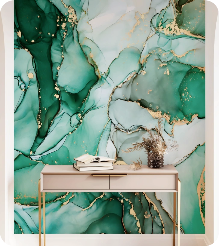 Big abstract mural wallpaper for your home